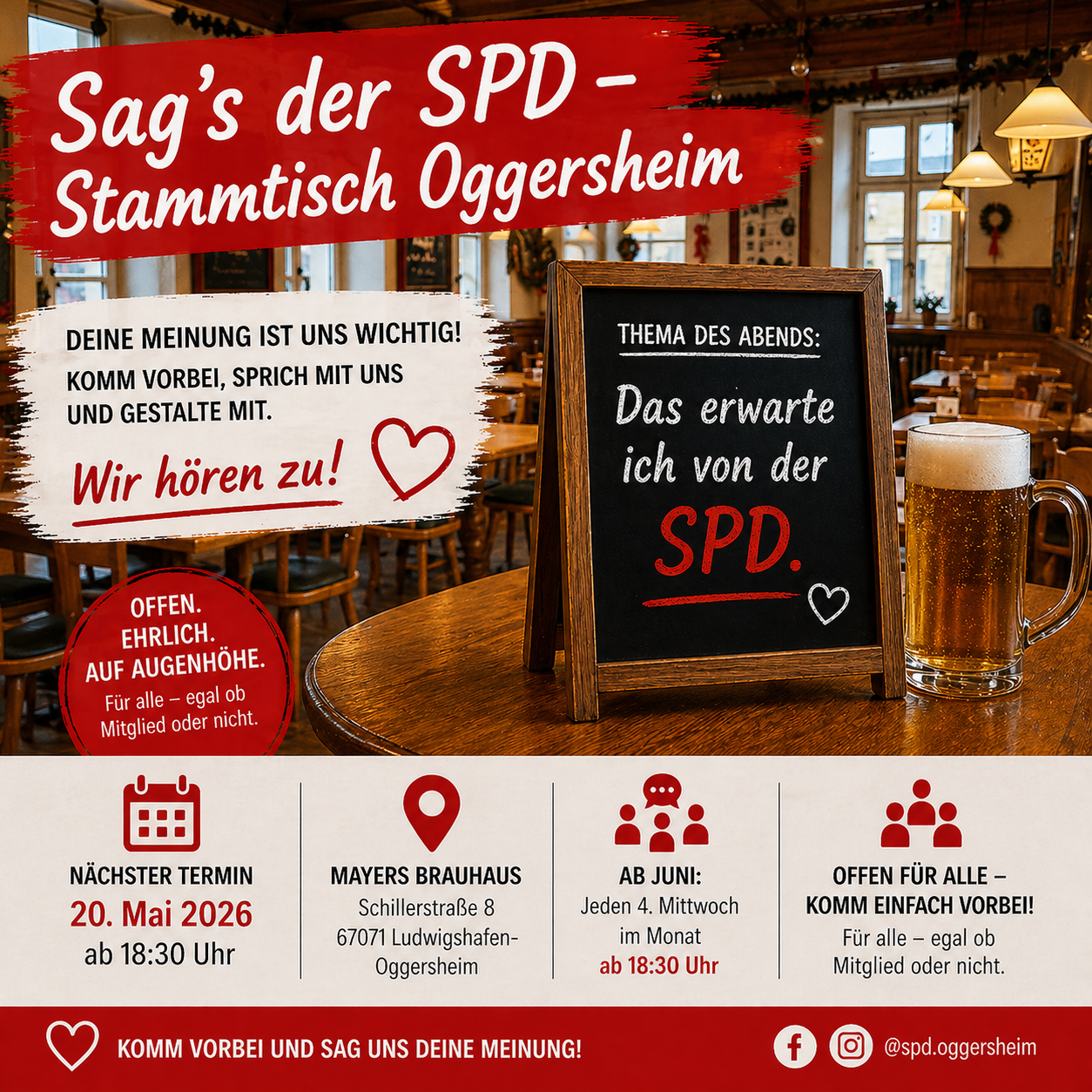 SPD-Stammtisch Oggersheim